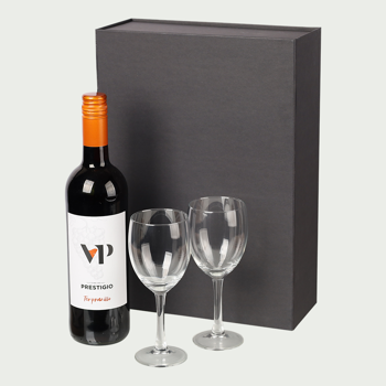 Vino de Prestigio Tempranillo giftbox