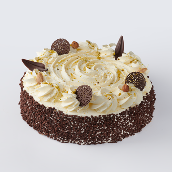 Cream cake round luxury