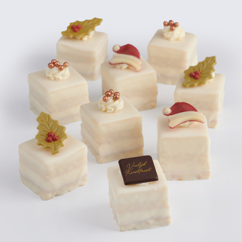 Christmas petit fours