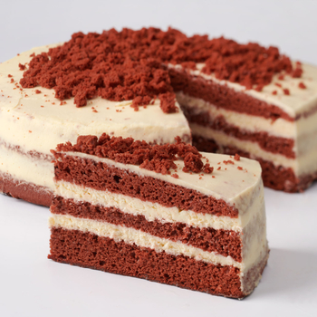 Red Velvet taart
