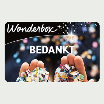 Wonderbox Bedankt