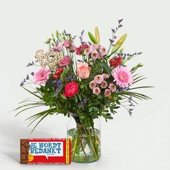 Bedanktboeket Marieke