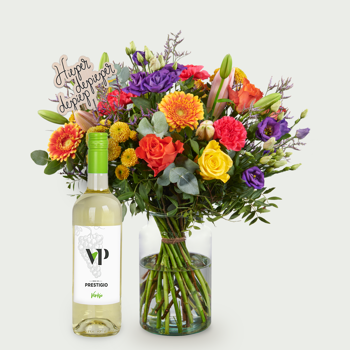 Bouquet d'anniversaire Ruby