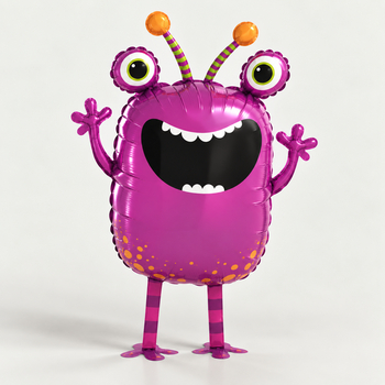 Monster meeloop ballon