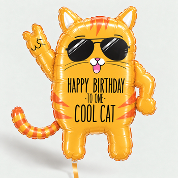 Grote Happy birthday cat
