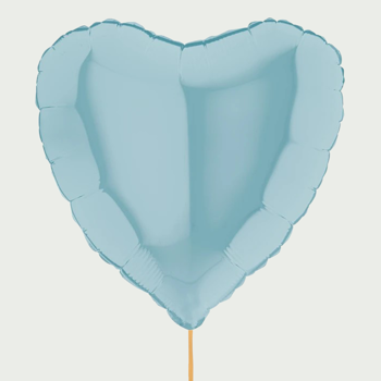Ballon hart blauw