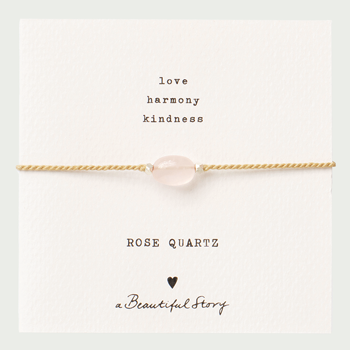 A Beautiful Story rose quartz