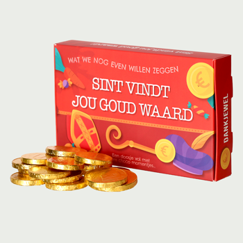 Brievenbus Sinterklaasmunten
