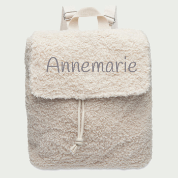 Rugtasje Boucle Naturel