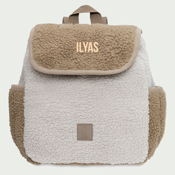 Rugtasje Colourblock Naturel