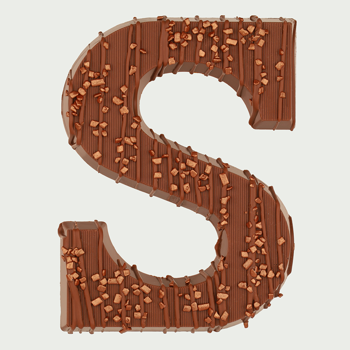 Chocoladeletter S Sprinkles