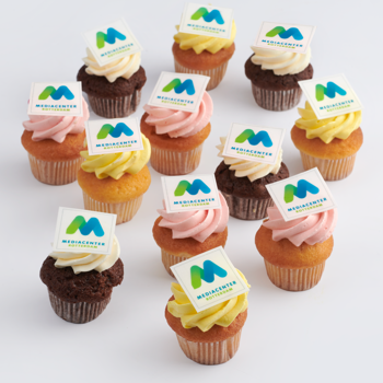 Luxe mini foto cupcakes