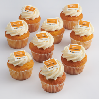 Feestelijke foto cupcakes