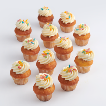 Feestelijke mini cupcakes