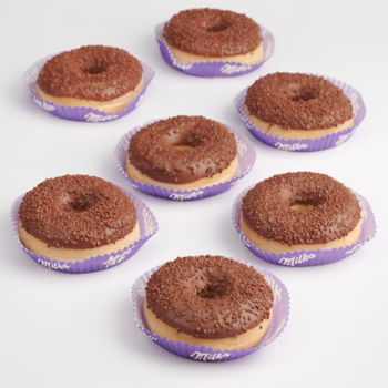 Milka donuts