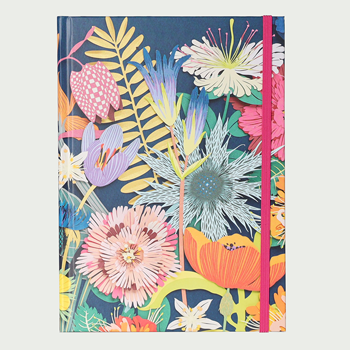 Notebook A5 flowers