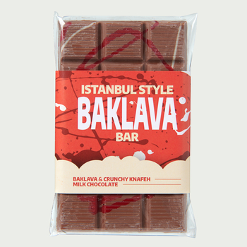 Baklava chocolate bar