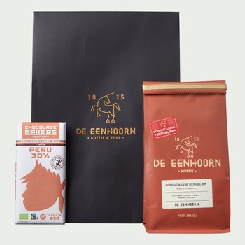 Koffiepakket met lekkers