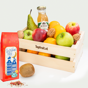 Fruitkistje Standaard met Sinterklaas Thee