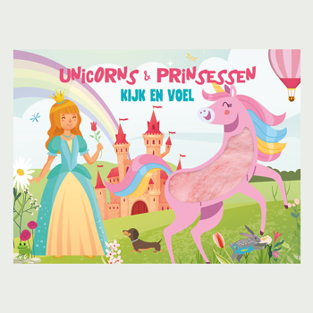 Kijk en voel - Unicorns en prinsessen