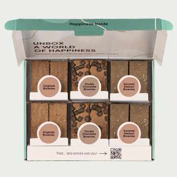 Originals, Karamel zeezout & double chocolates 12 stuks