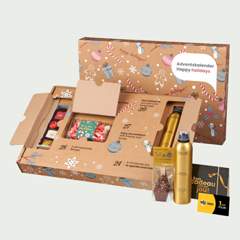 Adventskalender Happy holidays met Pathé Thuis voucher