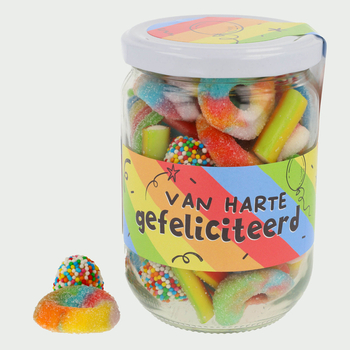 Snoeppot Van harte gefeliciteerd!