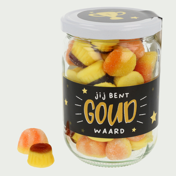 Snoeppot Jij bent goud waard!