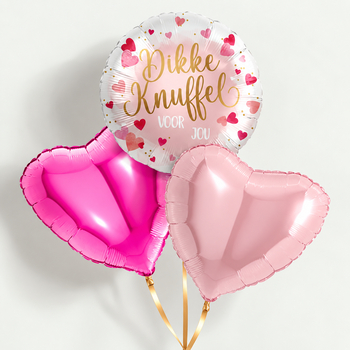 Tros ballonnen Dikke knuffel voor jou