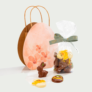 Easter Egg Bag Paaschocolade figuurtjes