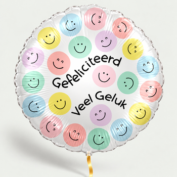 Ballon Gefeliciteerd veel geluk