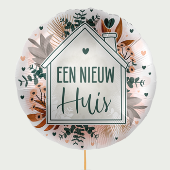 Ballon Nieuw huis