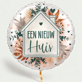 Ballon Nieuw huis