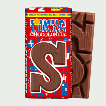 Tony's S Melk schoenletter