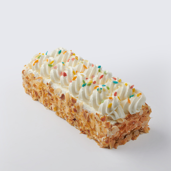 Feestelijke slagroom schnitte