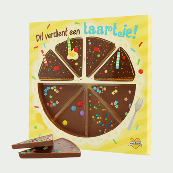 Chocoladetaartje Dit verdient een taartje!