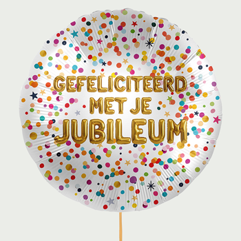 Ballon Gefeliciteerd met je jubileum