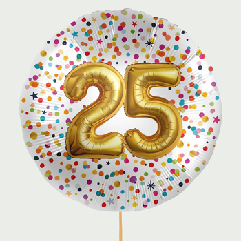 Ballon 25 jaar