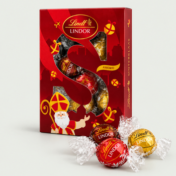 Lindt LINDOR Chocoladeletter 175 gr