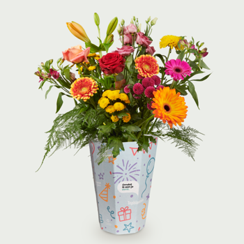 Felicitatieboeket Milou