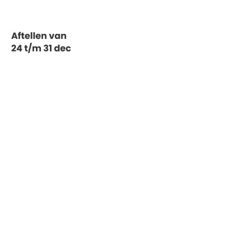 Adventskalender Happy holidays met Pathé Thuis voucher