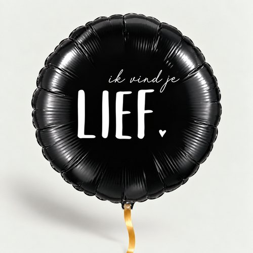 Ik vind je lief ballon