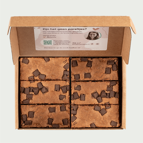 Brownies double chocolates