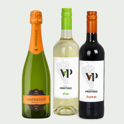 Vin ou cava délicieux au choix