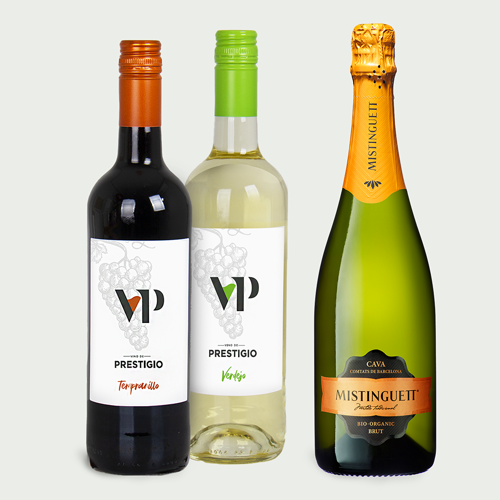 Vin ou cava délicieux au choix