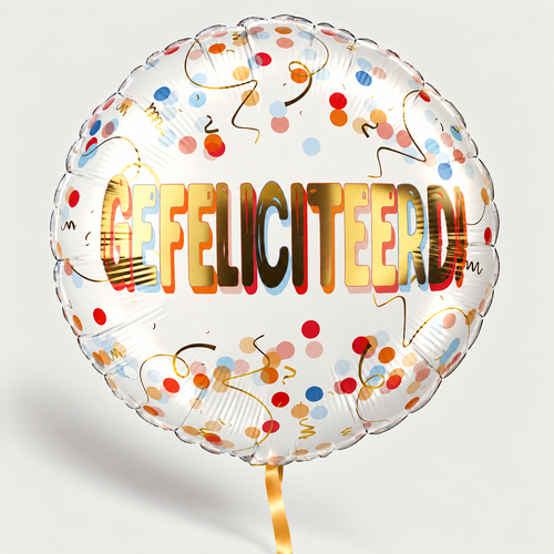 Ballon Gefeliciteerd!
