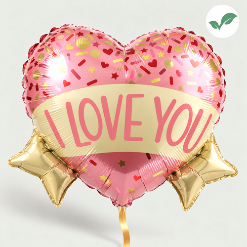 ECO-ballon I love you