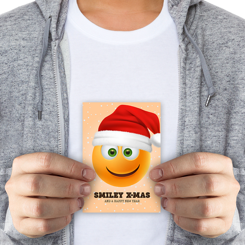 Smiley X-mas and a happy new year - normal