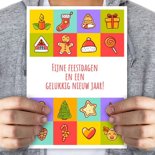 Fijne feestdagen - mega