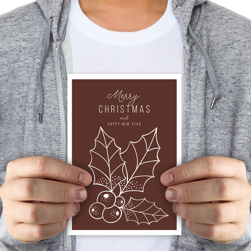 Merry Christmas Mistletoe - large